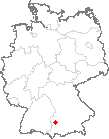 Karte Langenneufnach