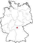 Karte Burgpreppach