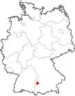 Karte Jettingen-Scheppach