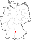 Karte Fremdingen