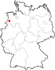 Karte Hüven