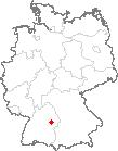 Karte Leinzell