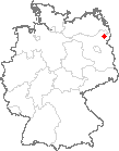 Karte Oberuckersee