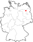 Karte Stechlin