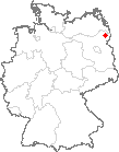 Karte Uckerfelde