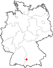 Karte Burtenbach
