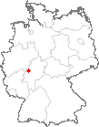 Karte Gladenbach