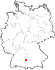 Karte Günzburg