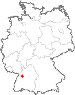 Karte Pforzheim