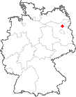 Karte Zehdenick